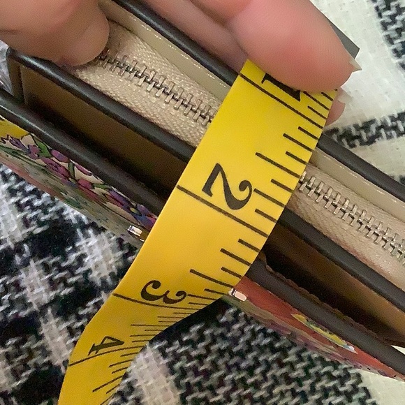 Coach floral leather snap wallet NWT - Picture 11 of 11